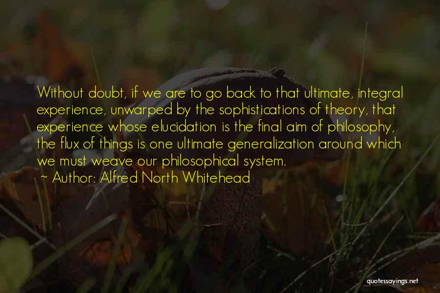 Whitehead Philosophy Quotes By Alfred North Whitehead