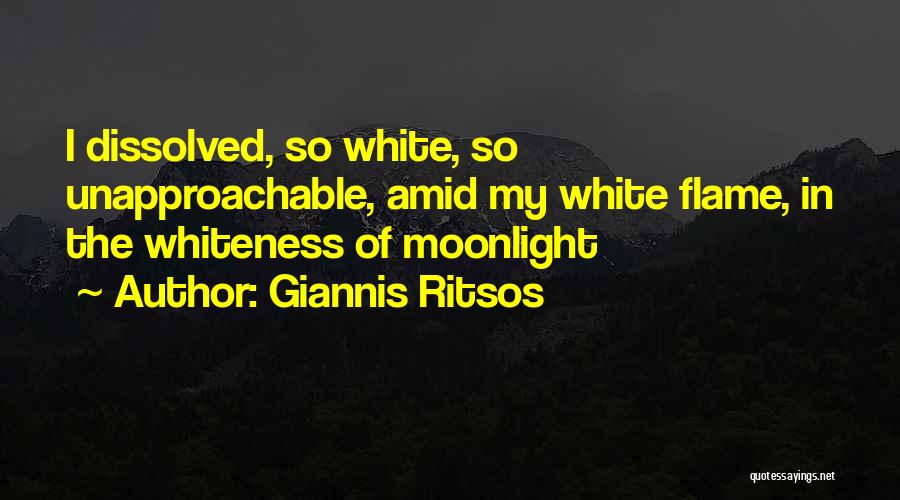 Whiteness Quotes By Giannis Ritsos
