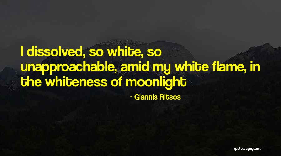 Whiteness Quotes By Giannis Ritsos