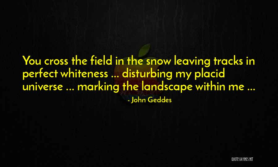 Whiteness Quotes By John Geddes