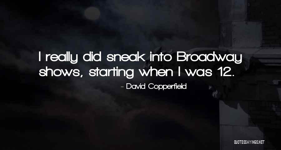 Whiteout Wings Quotes By David Copperfield