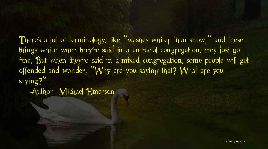 Whiter Than Quotes By Michael Emerson