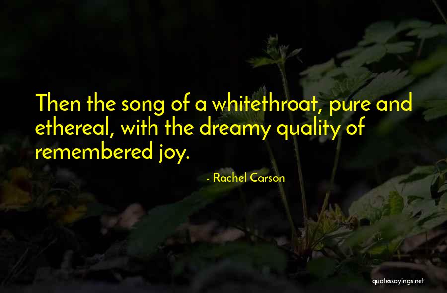 Whitethroat Quotes By Rachel Carson Whitethroat Quotes By Rachel Carson
