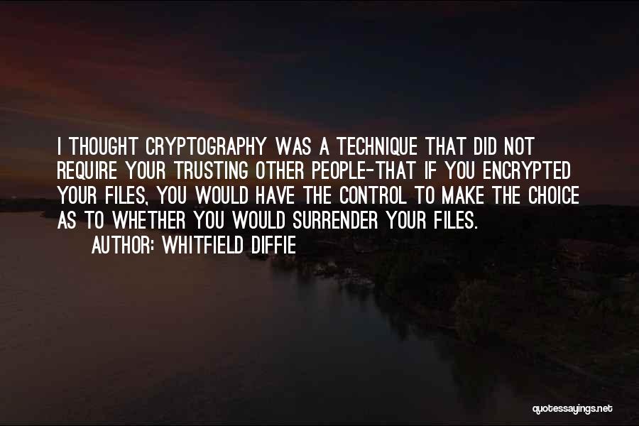 Whitfield Diffie Quotes 1212725