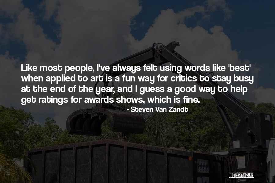 Whitford Country Quotes By Steven Van Zandt