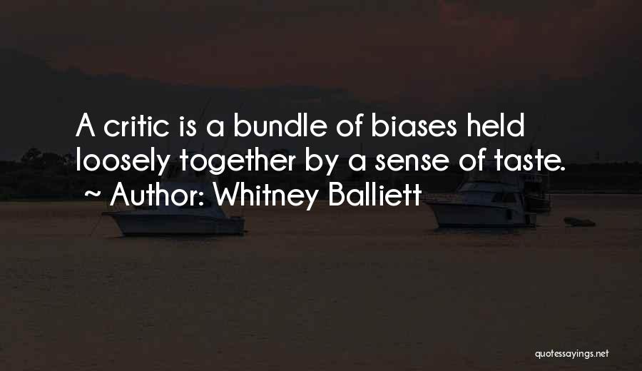 Whitney Balliett Quotes 381443