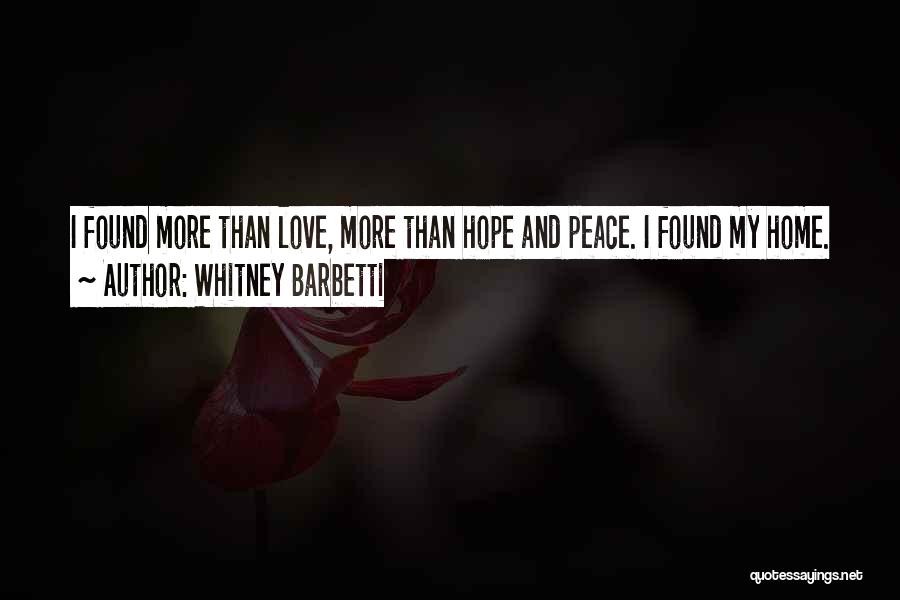 Whitney Barbetti Quotes 1195658