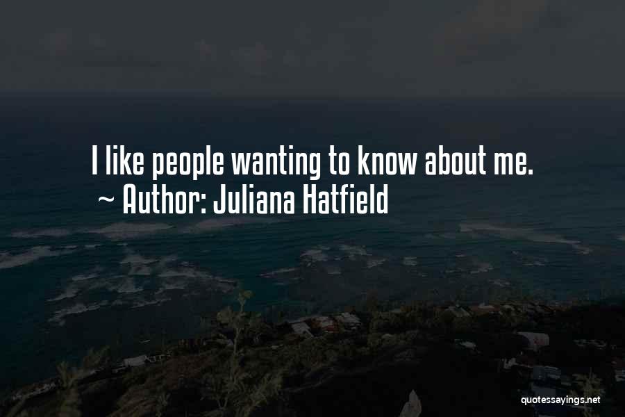 Whittiers Quotes By Juliana Hatfield