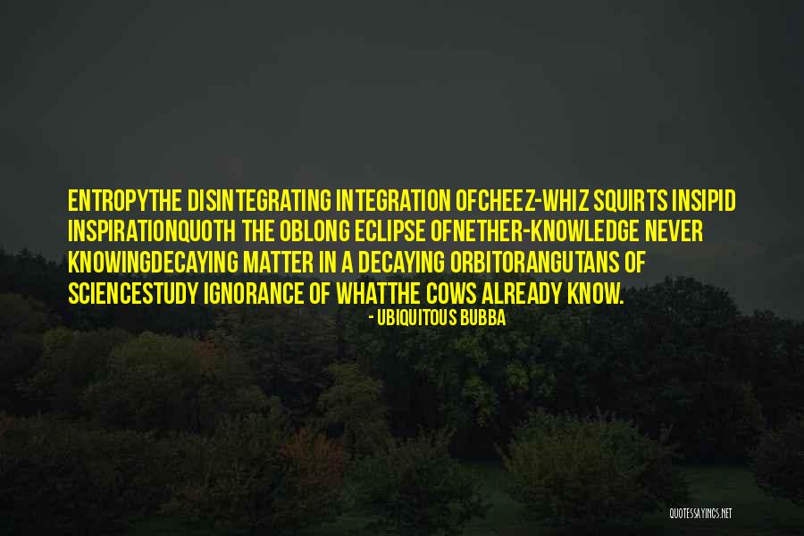 Whiz Quotes By Ubiquitous Bubba Whiz Quotes By Ubiquitous Bubba