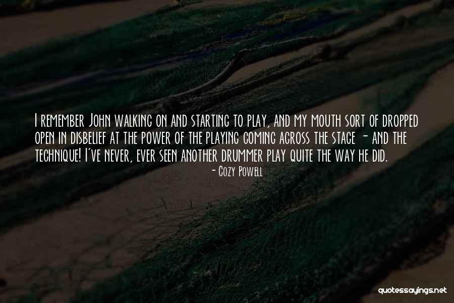 Whizzimo Quotes By Cozy Powell Whizzimo Quotes By Cozy Powell