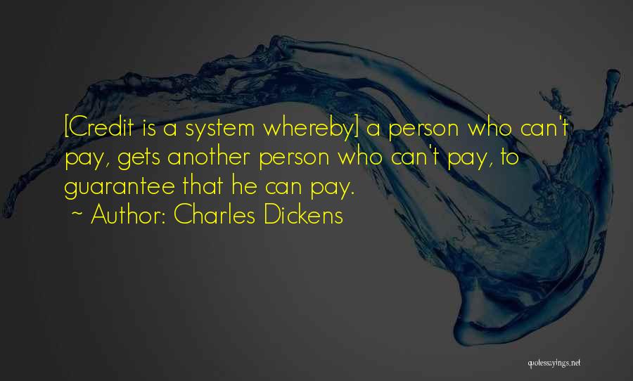 Who A Person Is Quotes By Charles Dickens
