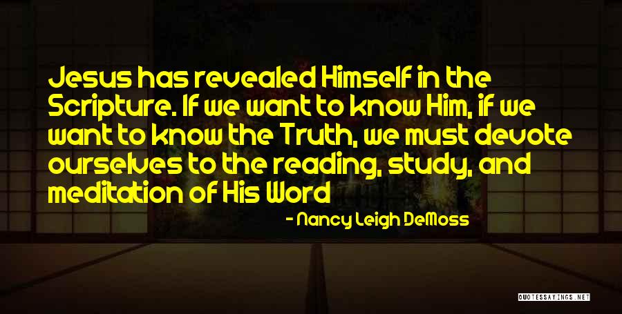 Who Am I Meditation Quotes By Nancy Leigh DeMoss Who Am I Meditation Quotes By Nancy Leigh DeMoss