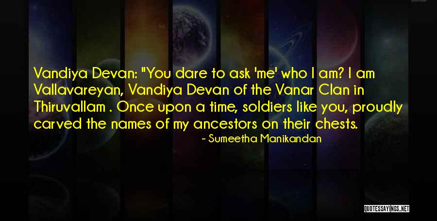 Who Am I Quotes By Sumeetha Manikandan