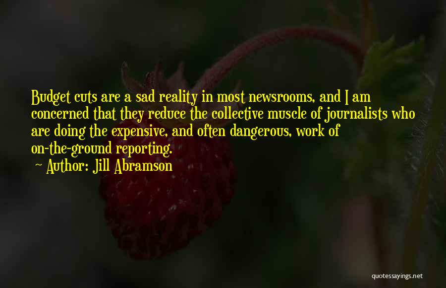 Who Am I Sad Quotes By Jill Abramson