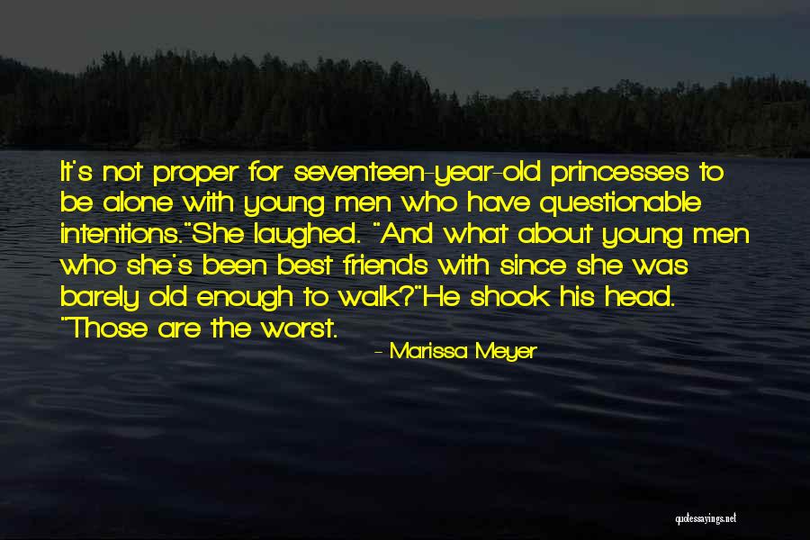 Who Are Best Friends Quotes By Marissa Meyer