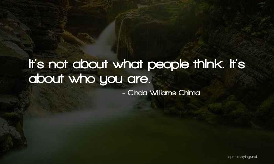 Who Are You Quotes By Cinda Williams Chima