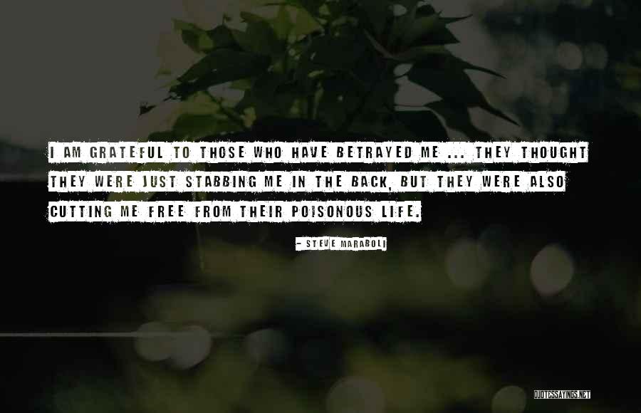 Who Betrayed Who Quotes By Steve Maraboli