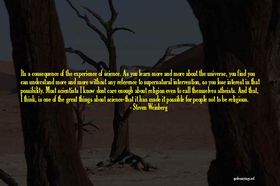 Who Dont Care About You Quotes By Steven Weinberg Who Dont Care About You Quotes By Steven Weinberg
