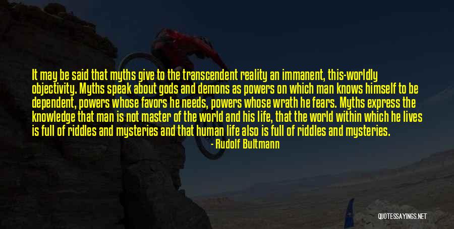 Who Fears To Speak Quotes By Rudolf Bultmann Who Fears To Speak Quotes By Rudolf Bultmann