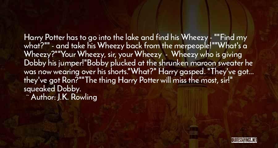 Who Got Your Back Quotes By J.K. Rowling