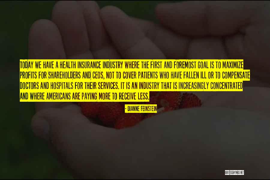 Who Health Quotes By Dianne Feinstein Who Health Quotes By Dianne Feinstein