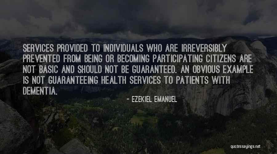 Who Health Quotes By Ezekiel Emanuel Who Health Quotes By Ezekiel Emanuel
