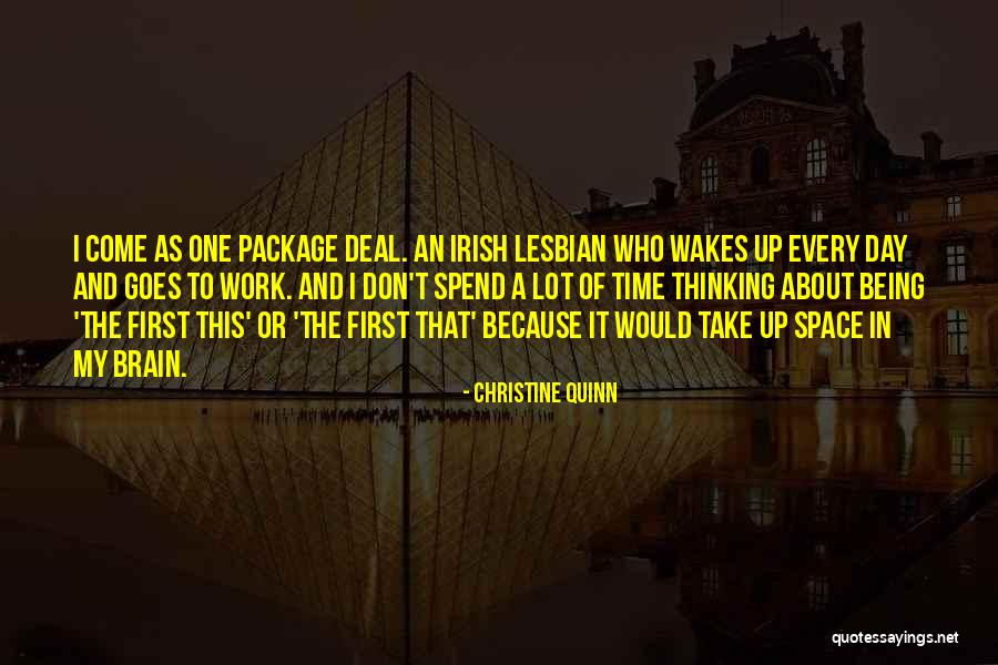 Who Irish Quotes By Christine Quinn