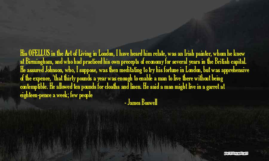 Who Irish Quotes By James Boswell