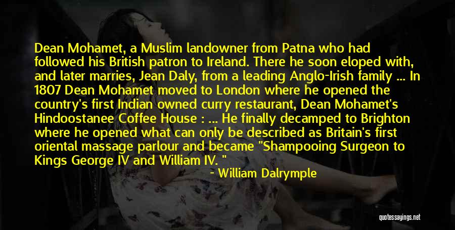 Who Irish Quotes By William Dalrymple