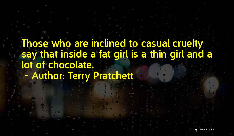 Who Is Girl Quotes By Terry Pratchett