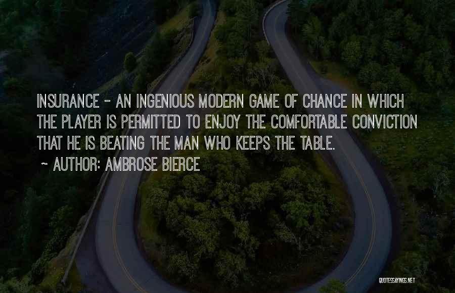 Who Is Man Quotes By Ambrose Bierce