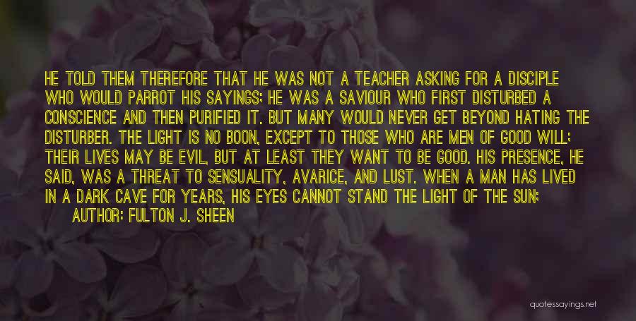 Who Is Teacher Quotes By Fulton J. Sheen