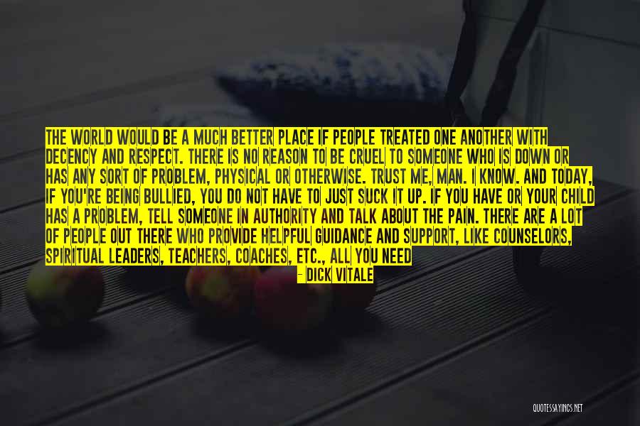 Who Left Me Quotes By Dick Vitale Who Left Me Quotes By Dick Vitale