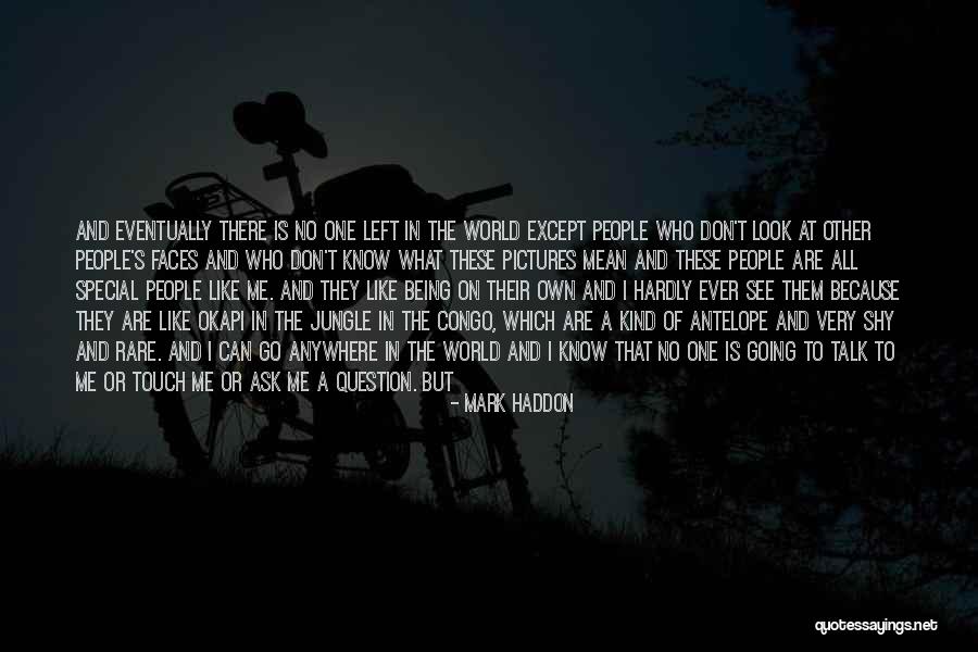 Who Left Me Quotes By Mark Haddon Who Left Me Quotes By Mark Haddon