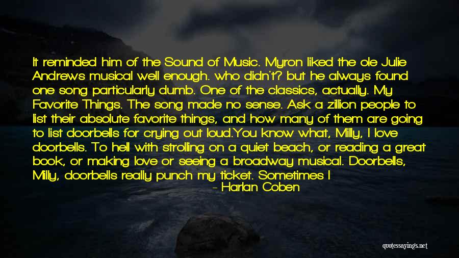 Who Song Quotes By Harlan Coben Who Song Quotes By Harlan Coben