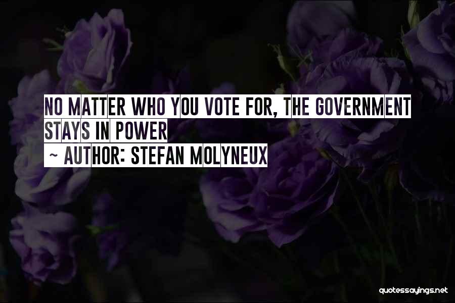 Who Stays Quotes By Stefan Molyneux