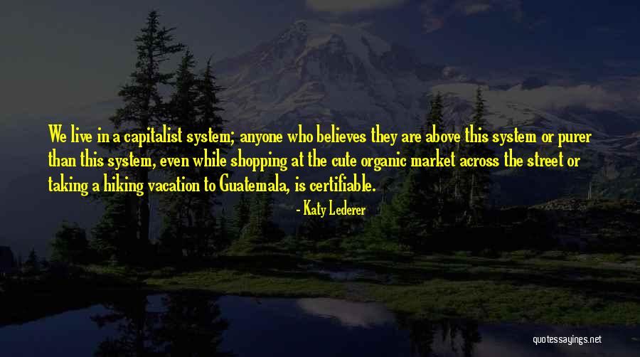 Who To Believe Quotes By Katy Lederer