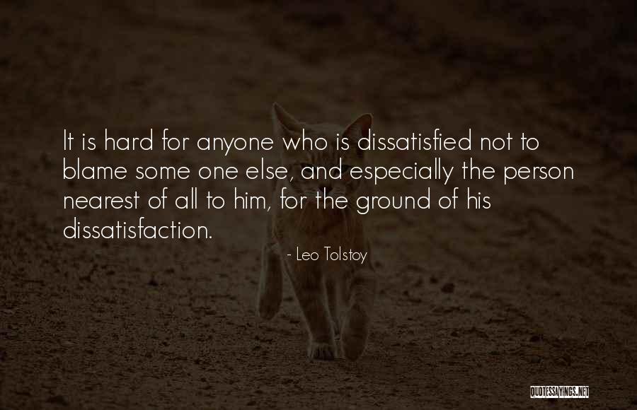 Who To Blame Quotes By Leo Tolstoy Who To Blame Quotes By Leo Tolstoy