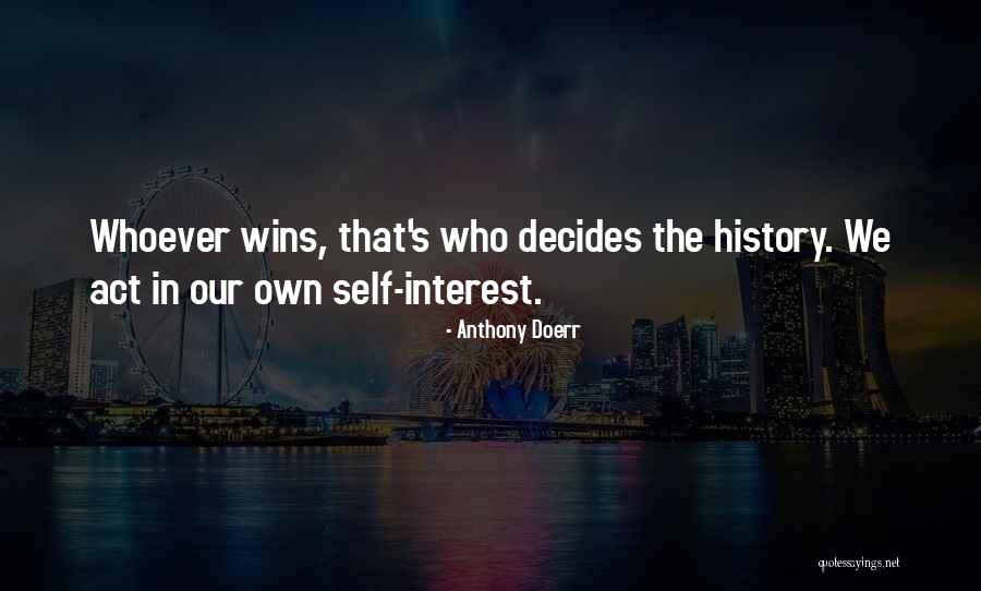 Who We Quotes By Anthony Doerr