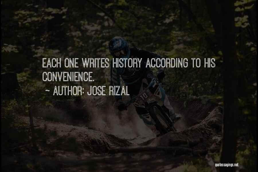 Who Writes History Quotes By Jose Rizal