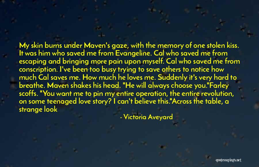 Who You Choose To Love Quotes By Victoria Aveyard Who You Choose To Love Quotes By Victoria Aveyard