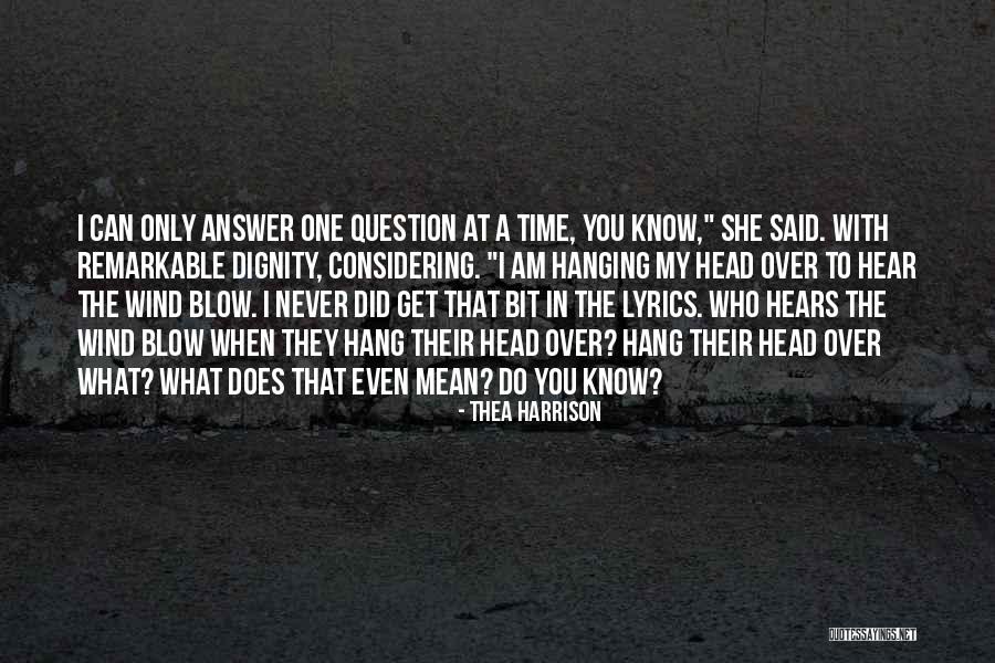 Who You Hang With Quotes By Thea Harrison Who You Hang With Quotes By Thea Harrison