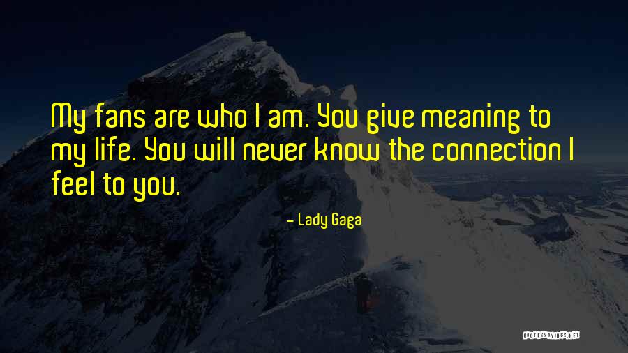 Who You Know Quotes By Lady Gaga