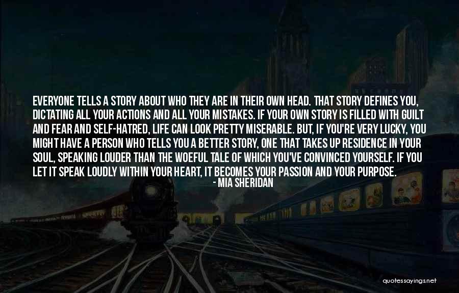 Who You Let In Your Life Quotes By Mia Sheridan Who You Let In Your Life Quotes By Mia Sheridan
