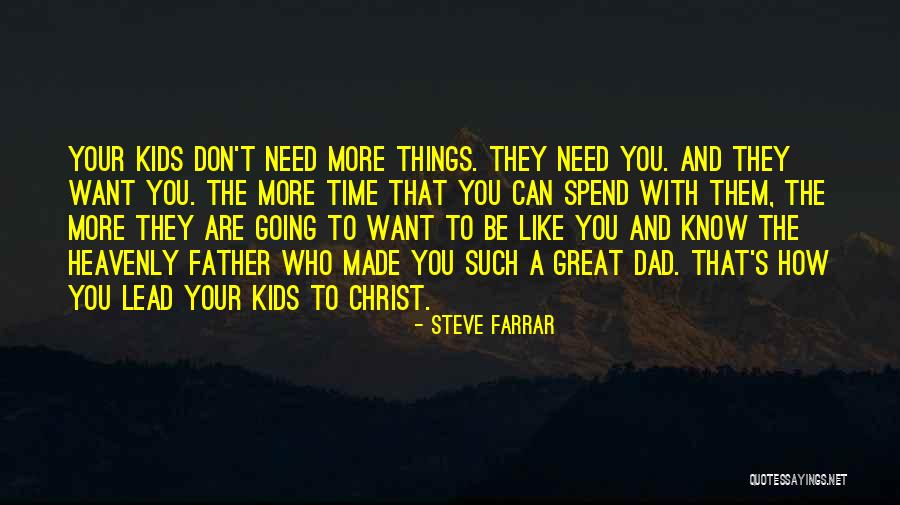 Who You Spend Time With Quotes By Steve Farrar