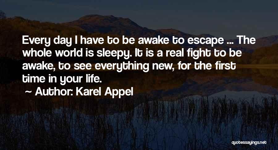 Whole New Day Quotes By Karel Appel