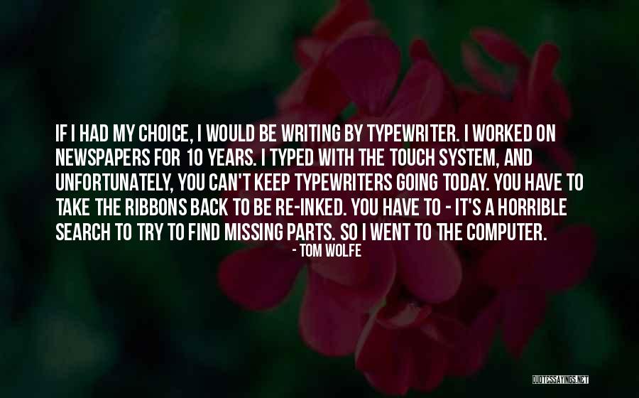 Whole Parts Of Computer Quotes By Tom Wolfe Whole Parts Of Computer Quotes By Tom Wolfe