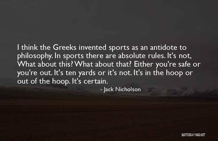 Whole Ten Yards Quotes By Jack Nicholson Whole Ten Yards Quotes By Jack Nicholson