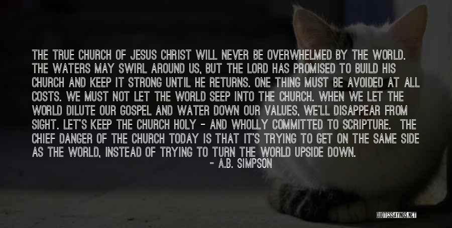 Wholly Water Quotes By A.B. Simpson Wholly Water Quotes By A.B. Simpson