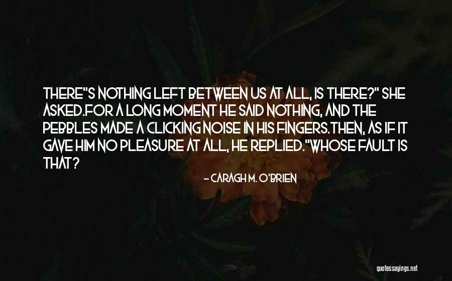Whose Fault Quotes By Caragh M. O'Brien Whose Fault Quotes By Caragh M. O'Brien